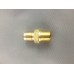 Brass Nipple 3/8 SAE Male to 3/8 BSP Male