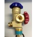 Air-Conditioning Cylinder Valve Dual Tap Dual Outlet 2.6 Mpa