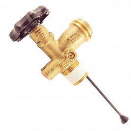 Gas LPG Twin Cylinder Manual Changeover Valve Tap SCG For Caravans & Homes RV 