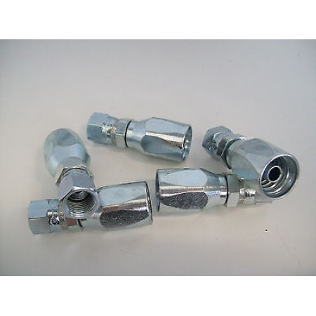 Reusable LPG Straight Fitting Female 5/16" sae to suit 8mm Flexible Service Line